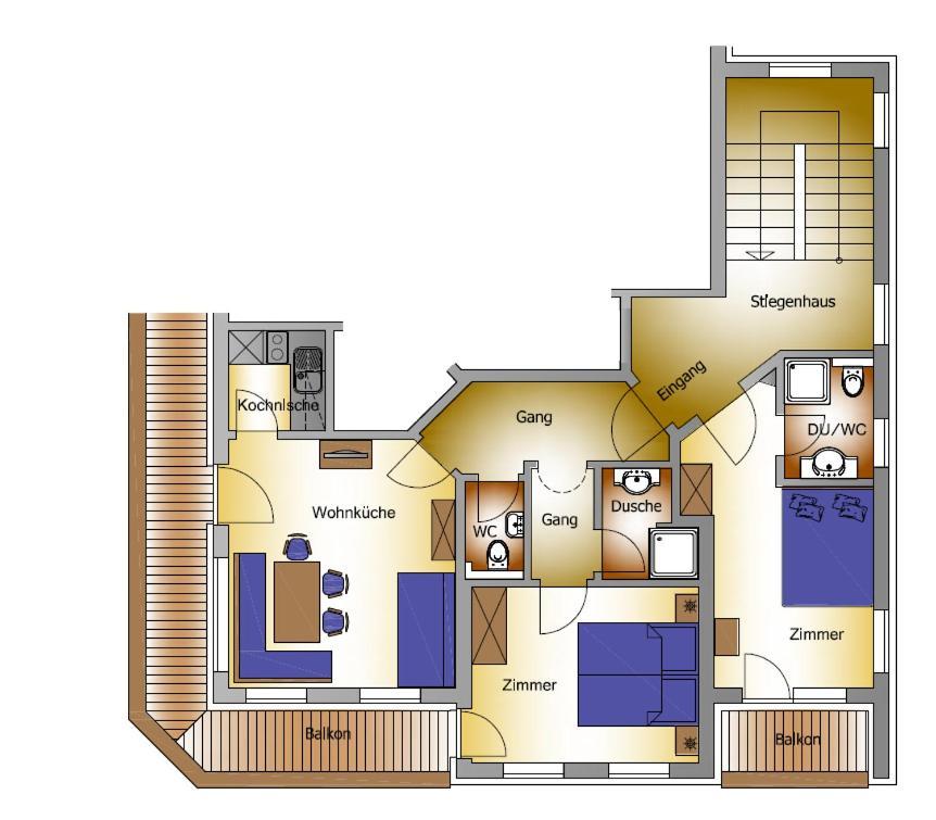 Apartment Kolb Hippach Exteriör bild